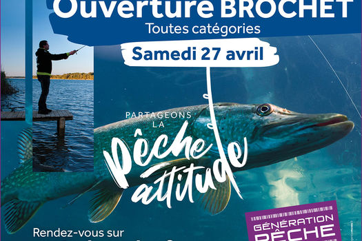 L'ouverture de la pêche du brochet approche à grands pas !