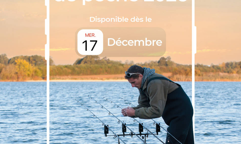 Les cartes de pêche 2026 sont disponibles