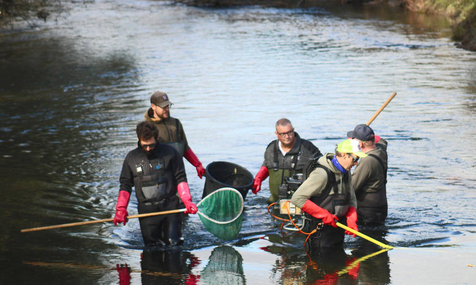 Fin de la campagne de pêche électrique 2025